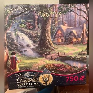 Thomas Kinkade Snow White Disney Dreams Collection Puzzle - 750 Pieces